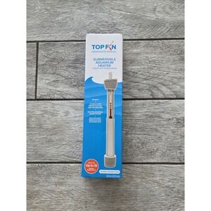 Top Fin H50 Submersible Heater - 50 Watts - Ideal For Up To 15 Gallon Aquariums